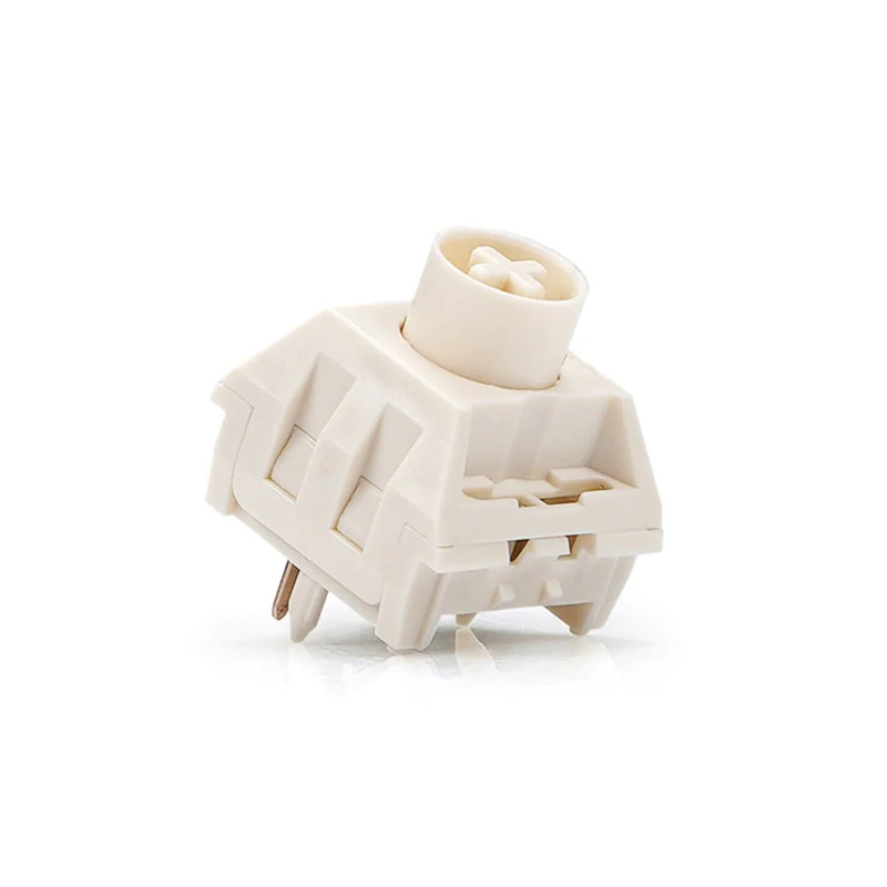 NovelKeys X Kailh Box Linear Switches - Cream - 10 Pieces - مكبس لوحة مفاتيح